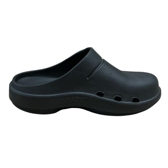 Oofos OOcloog Womens 8 Mens 6 Slip On Recovery Clogs Black Sport Slide - Picture 5 of 9